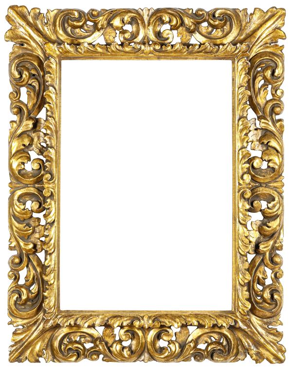 Cornice. Italia centrale di gusto Neobaroco XIX secolo