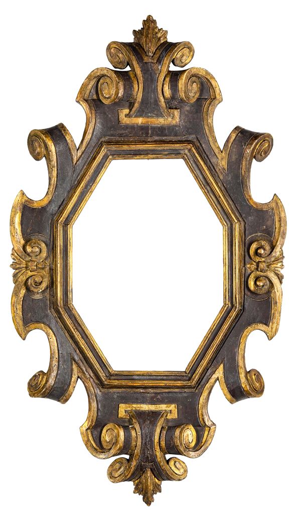 Cornice barocca. Italia XVII secolo