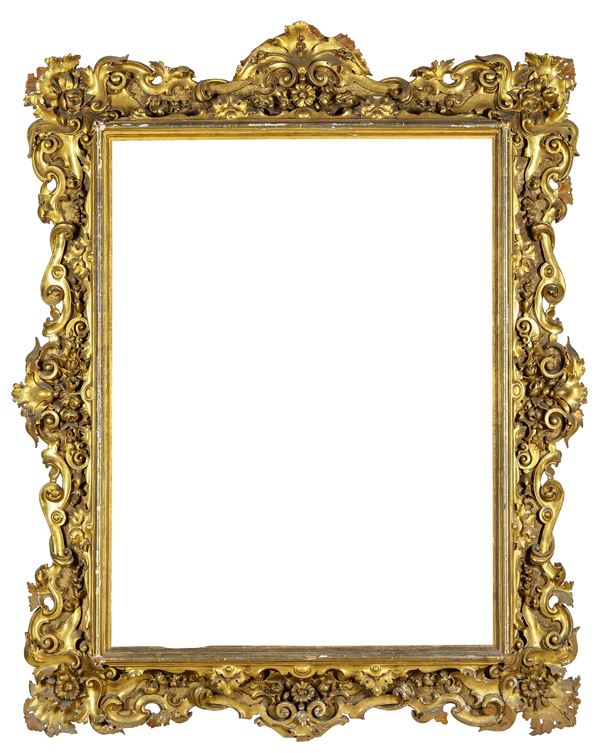 Grande cornice. Italia XIX secolo