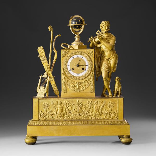Pendola da tavolo. Francia, prima metà XIX secolo