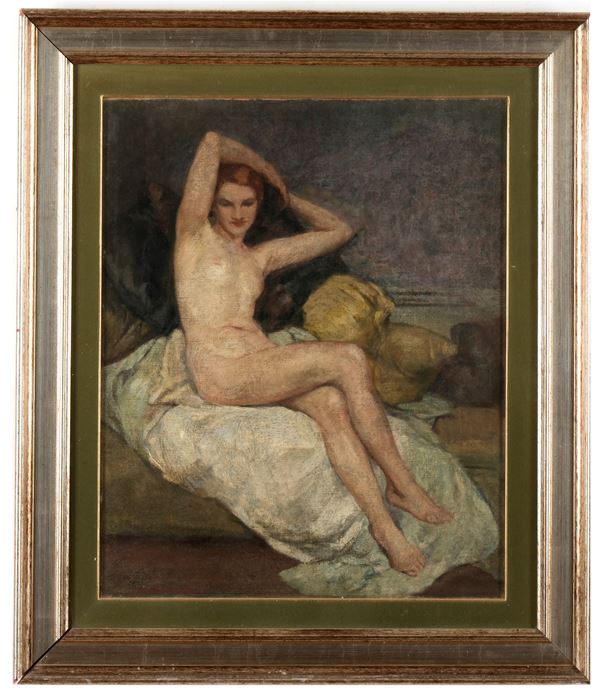 Ezio Garilli (XX secolo) Nudo femminile