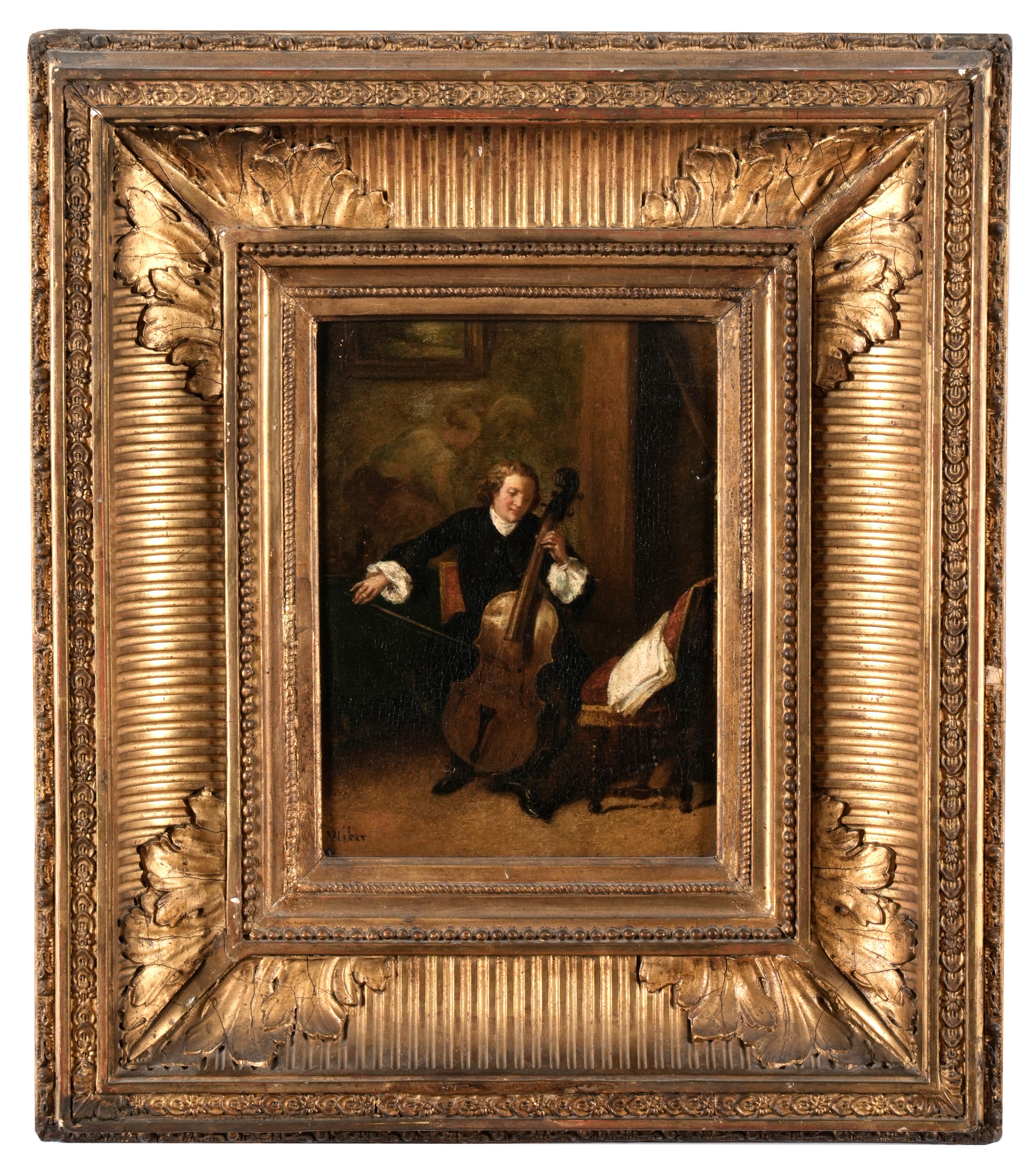 Weber Suonatore di Liuto
