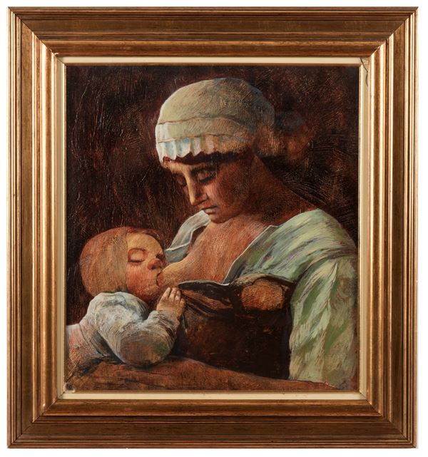 Ezio Garilli (XX secolo) Maternità contadina