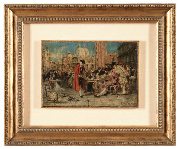 Bertini Scena veneziana