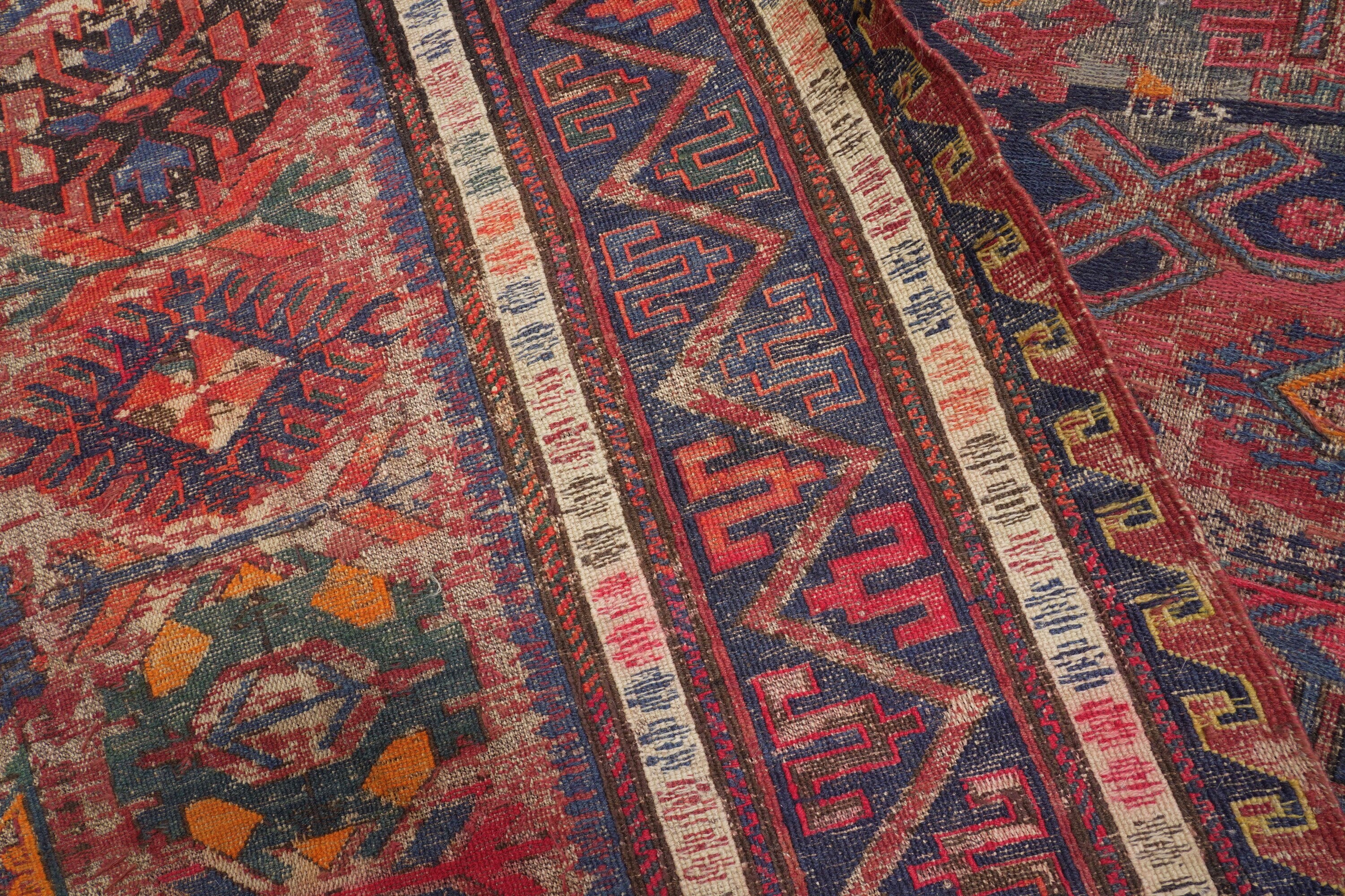 Soumak, Tappeto Caucasico, fine XIX - inizio XX secolo