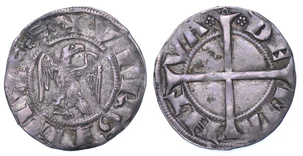 MANTOVA. LUIGI (1328-1360) o GUIDO GONZAGA (1360-1369) Grosso Aquilino.