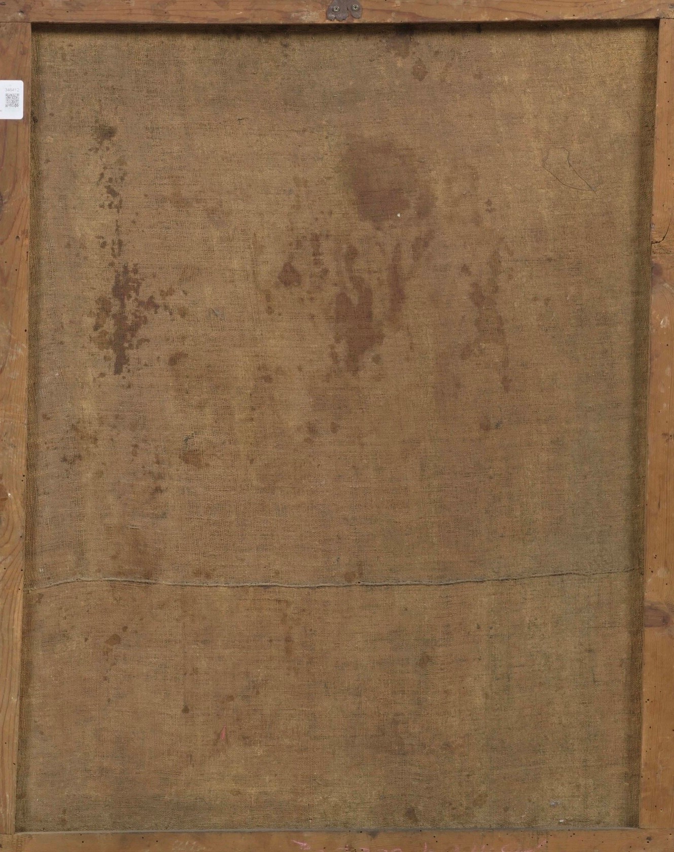 Scuola del XVIII secolo, Bevitore - olio su tela