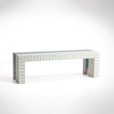 Panca mod. MT2 in legno dipinto