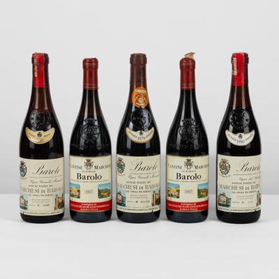 Marchesi Di Barolo, Vini Barolo Annate 1979, 1980, 1983 e BN/TS