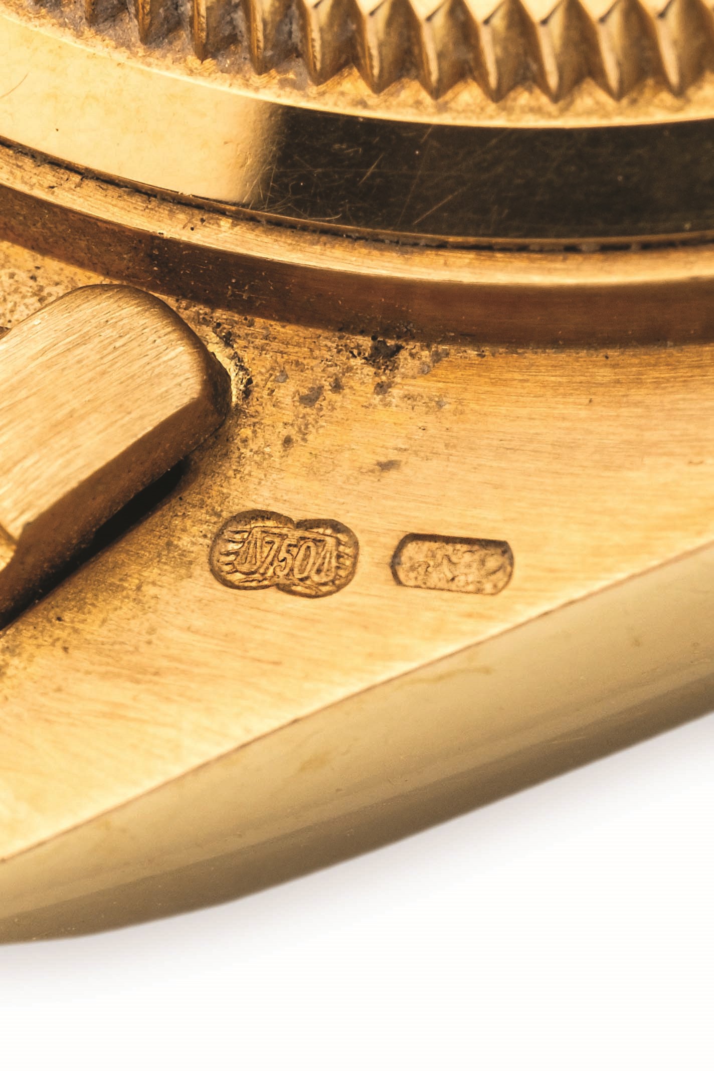 Rolex, Day-Date 18038, orologio automatico in oro giallo 18k con quadrante bianco e numeri romani...