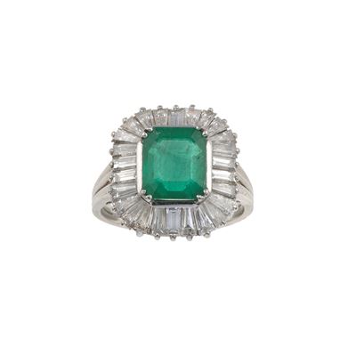 Anello con Smeraldo Colombia di Ct 2.70 Circa