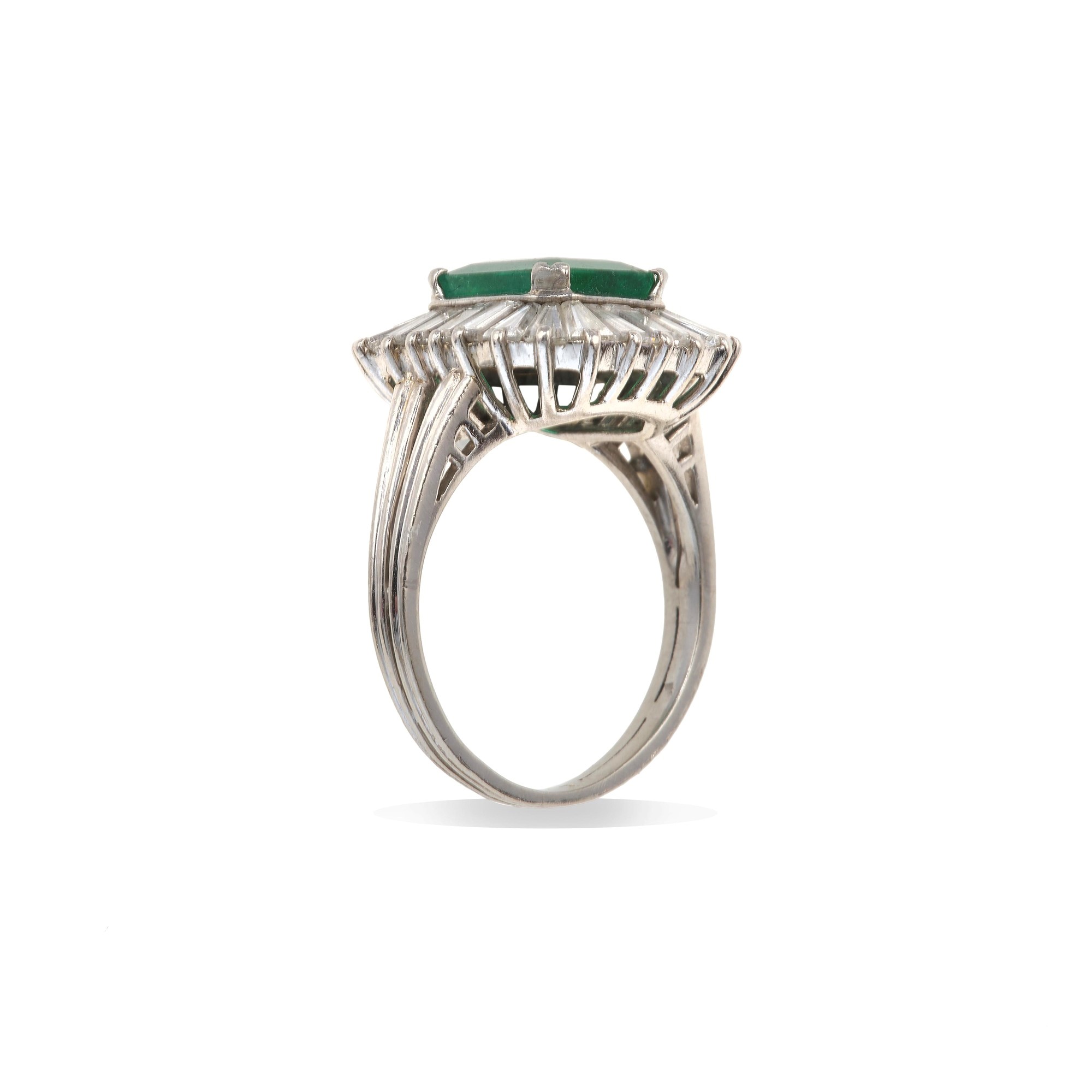Anello con Smeraldo Colombia di Ct 2.70 Circa
