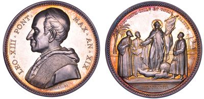 Vincenzo Gioacchino Luigi Pecci, Medaglia annuale del Vaticano 1896, Enciclica 'Satis cognitum'