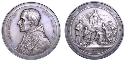 BENEDETTO XV, Medaglia in argento 'Invocazione per la Pace', 1917