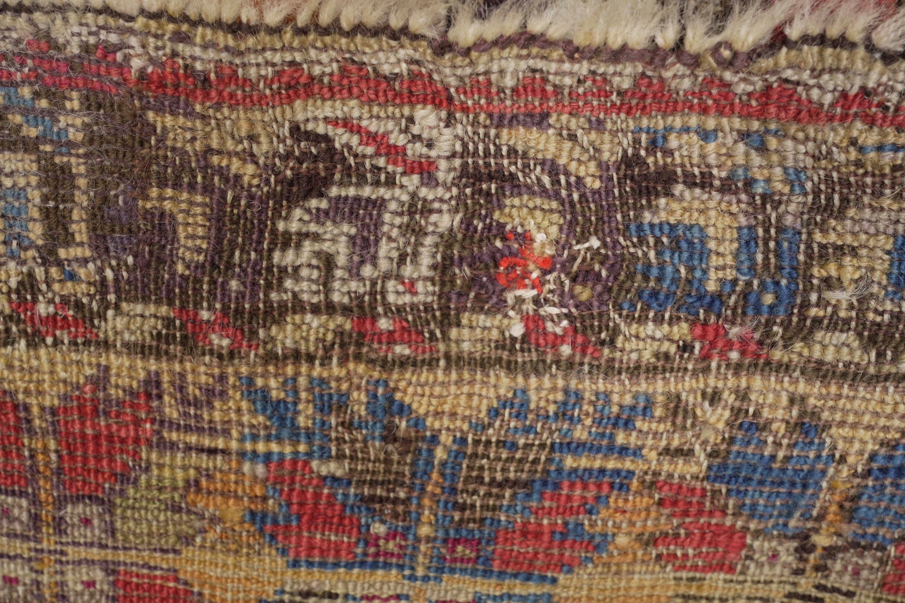 Tappeto Ghiordes, Anatolia, fine XIX secolo, 193x143 cm