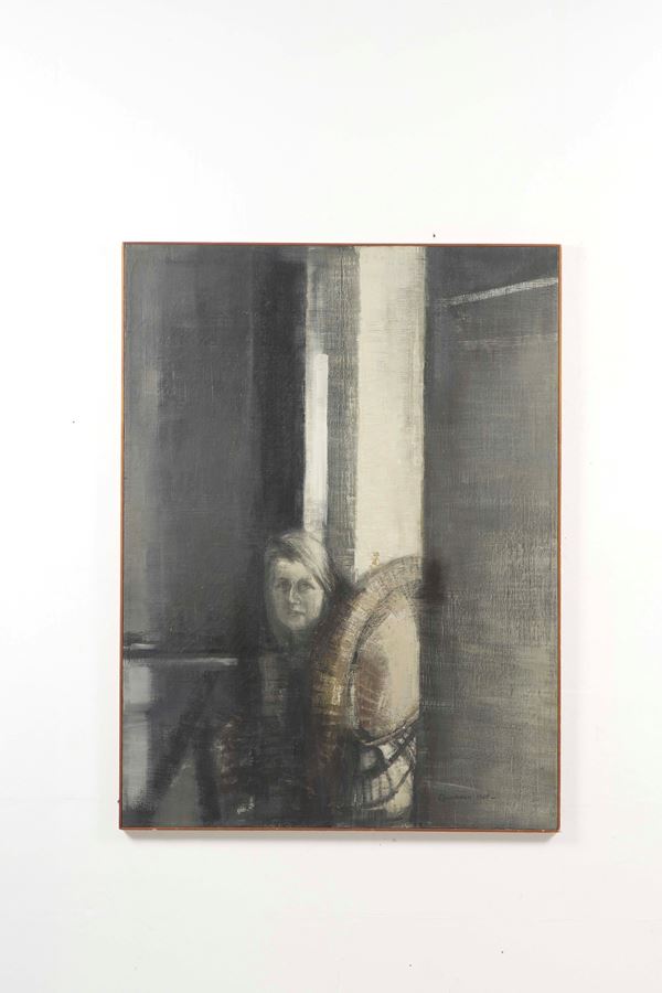 Figura femminile in interno