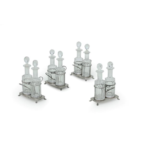 Quattro oliere. Argenteria italiana del XX secolo