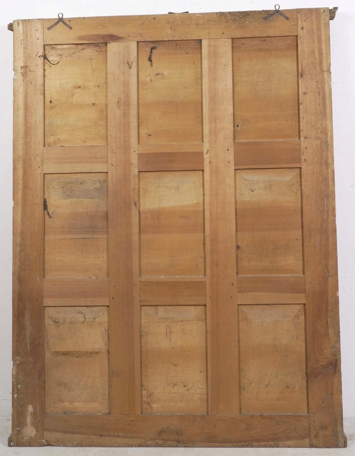 Caminiera in Legno Dorato con Dipinto