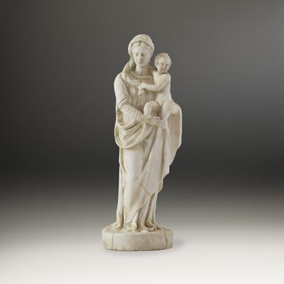 Madonna con Bambino. Scultore Attivo a Genova tra XVI e XVII Secolo