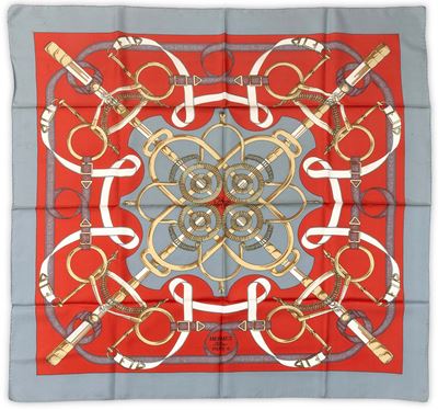 Hermès, Foulard "éperon D'or"