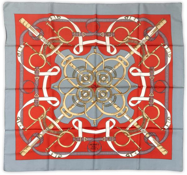 Hermès, Foulard "Éperon d'Or"