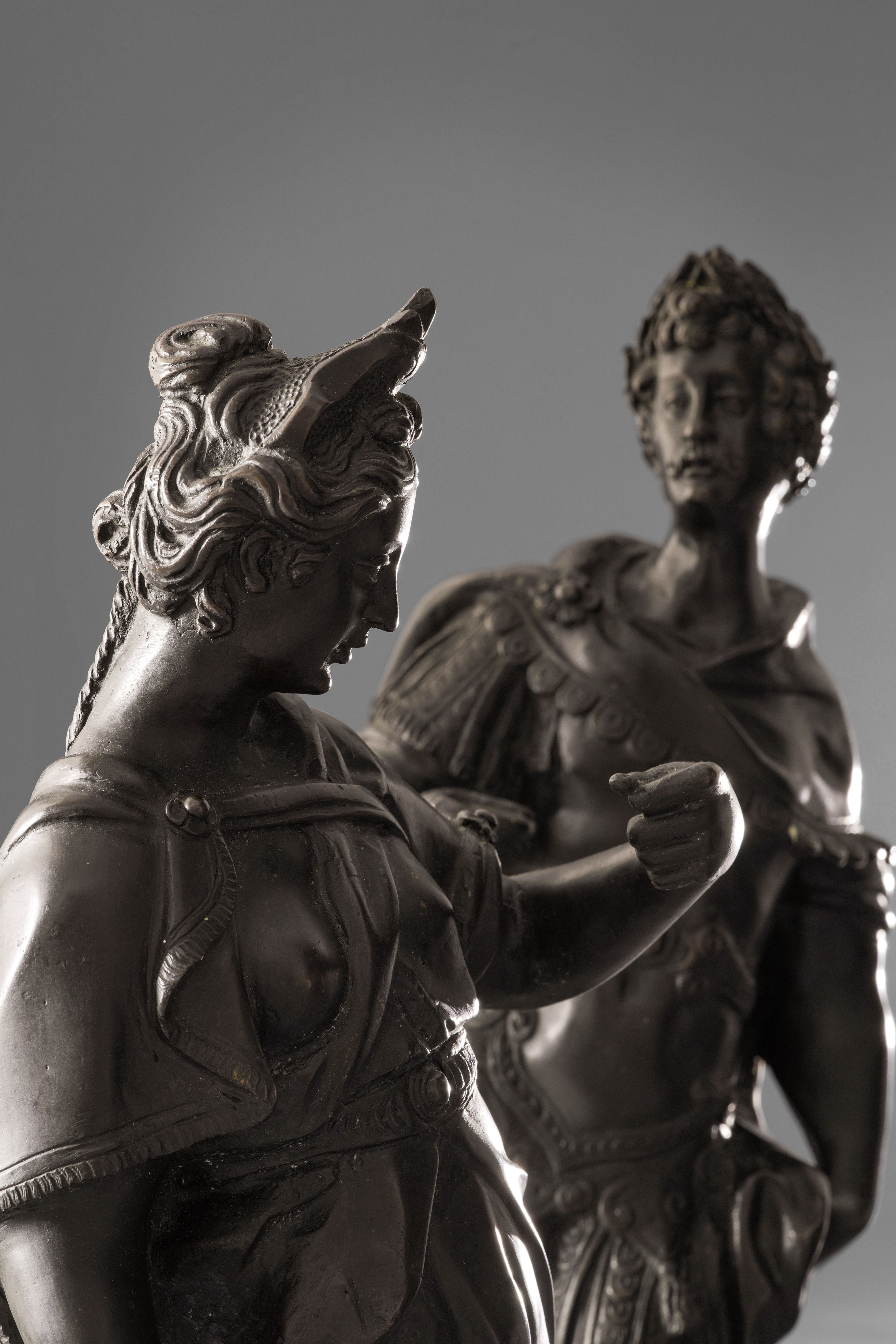 Arte tardo manierista italiana, fine del XVI secolo. Ambito di Tiziano Aspetti (1559-1606) Marte ...