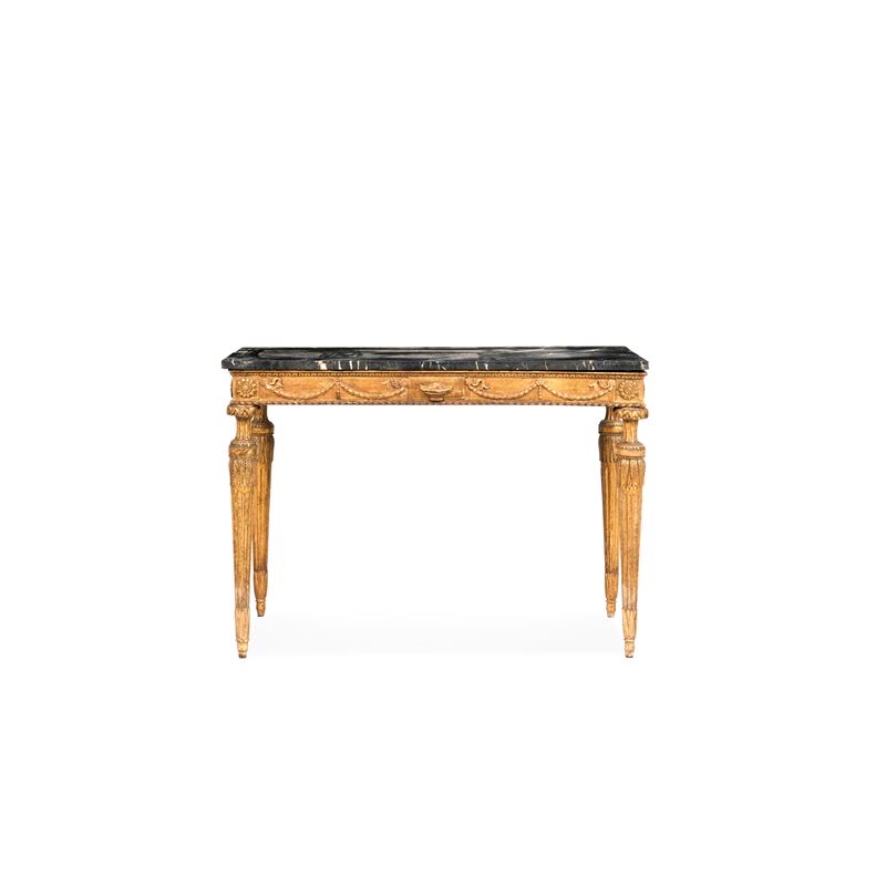 Console Luigi XVI. Italia centrale, fine XVIII secolo  - Asta Dimore Italiane - Cambi Casa d'Aste
