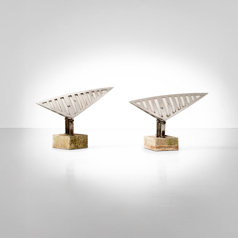 Kenjiro Azuma : Due lampade da terra  - Auction Design - Cambi Casa d'Aste