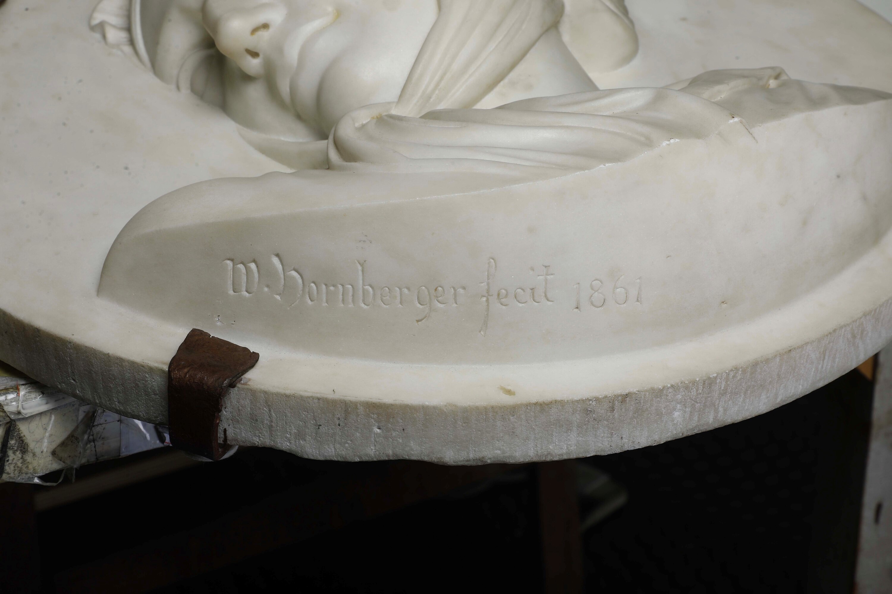 Wilhelm Horneberger, Ritratto della figliastra di Napoleone, Stephanie de Beauharnais, granduches...