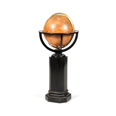 Globo terrestre, Parigi, 1854, pubblicato da Sauret - Andriveau Success de Ch. Dien