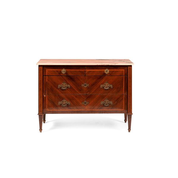 Cassettone Luigi XVI. Genova, fine XVIII secolo