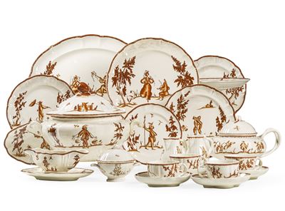 Servizio da Tavola “vecchia Milano” Laveno, Società Ceramica Italiana, 1929-1930 Circa Modello di...