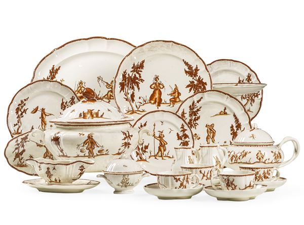 Servizio da tavola “Vecchia Milano” Laveno, Società Ceramica Italiana, 1929-1930 circa Modello di Guido Andlovitz (1900-1971) 