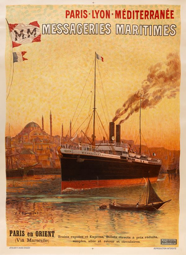 Messageries Maritimes - Paris - Lyon - Méditerranée