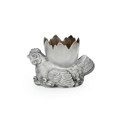 Porta Uovo a Forma di Gallina, Italia, XX Secolo