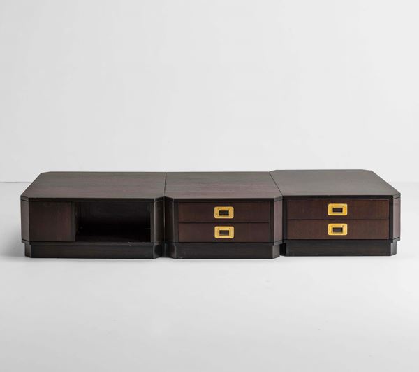 Ico Parisi - Tre mobili contenitori