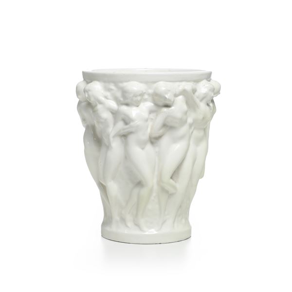 Vaso. Bologna, Manifattura Minghetti, secondo quarto del XX secolo.