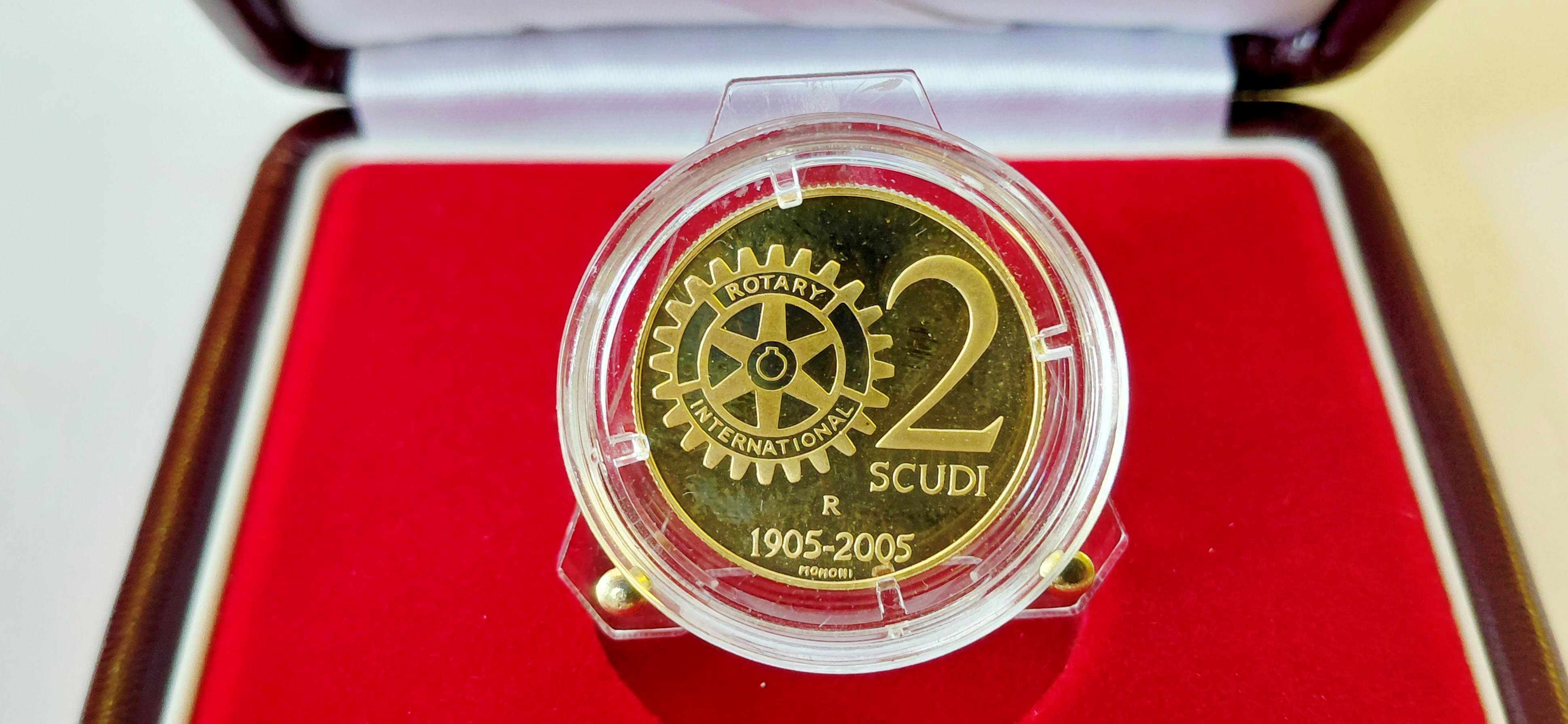 San Marino, 2 Scudi 2005, Oro 900