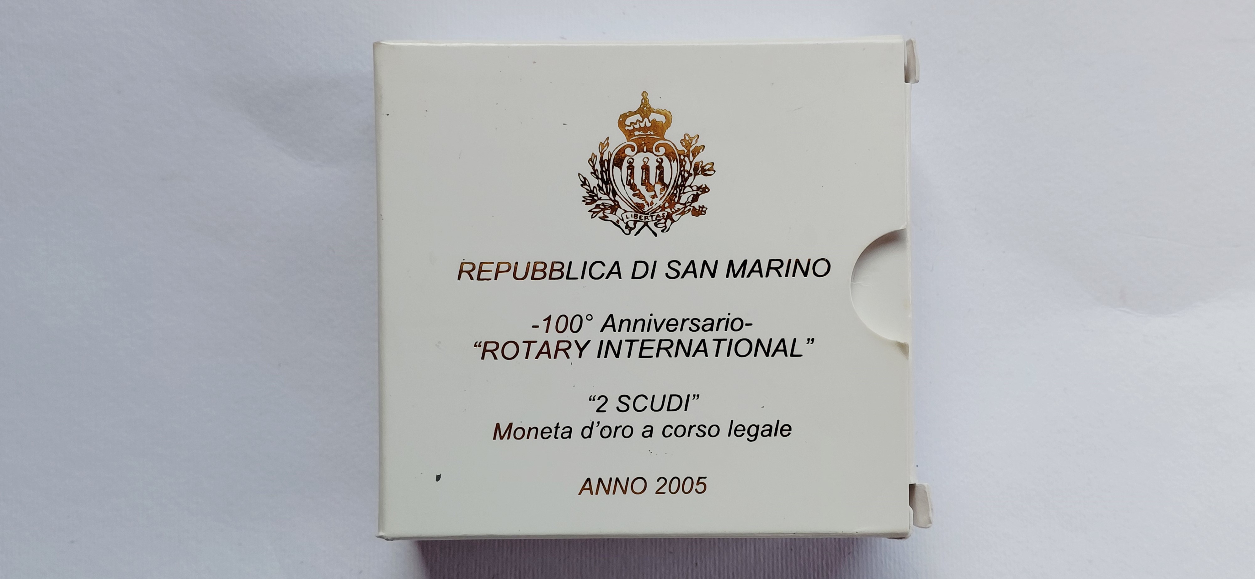 San Marino, 2 Scudi 2005, Oro 900