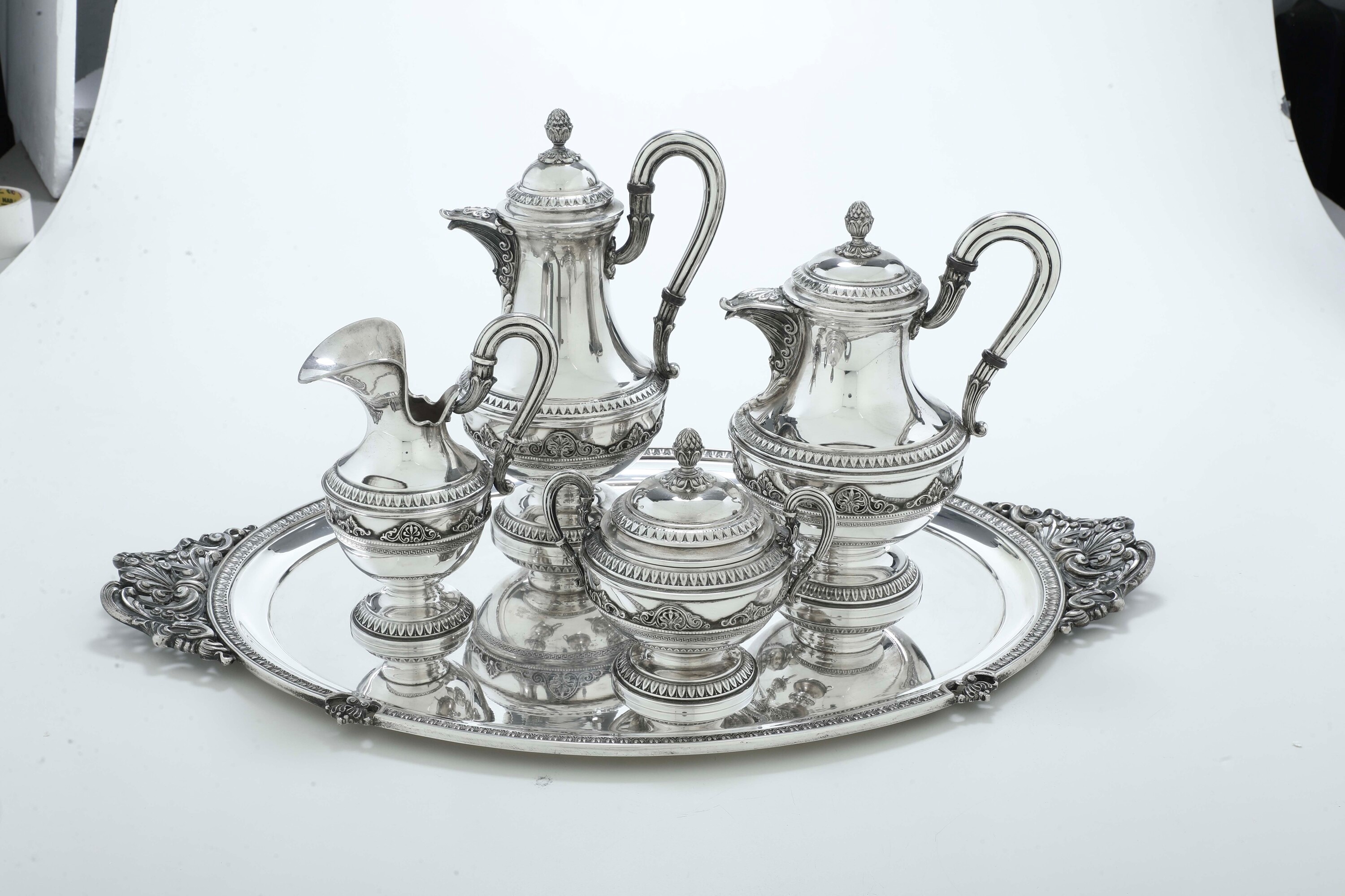 Servizio da Te e Caffè. Argenteria Milanese del XX Secolo, Argentiere Fassi Arno