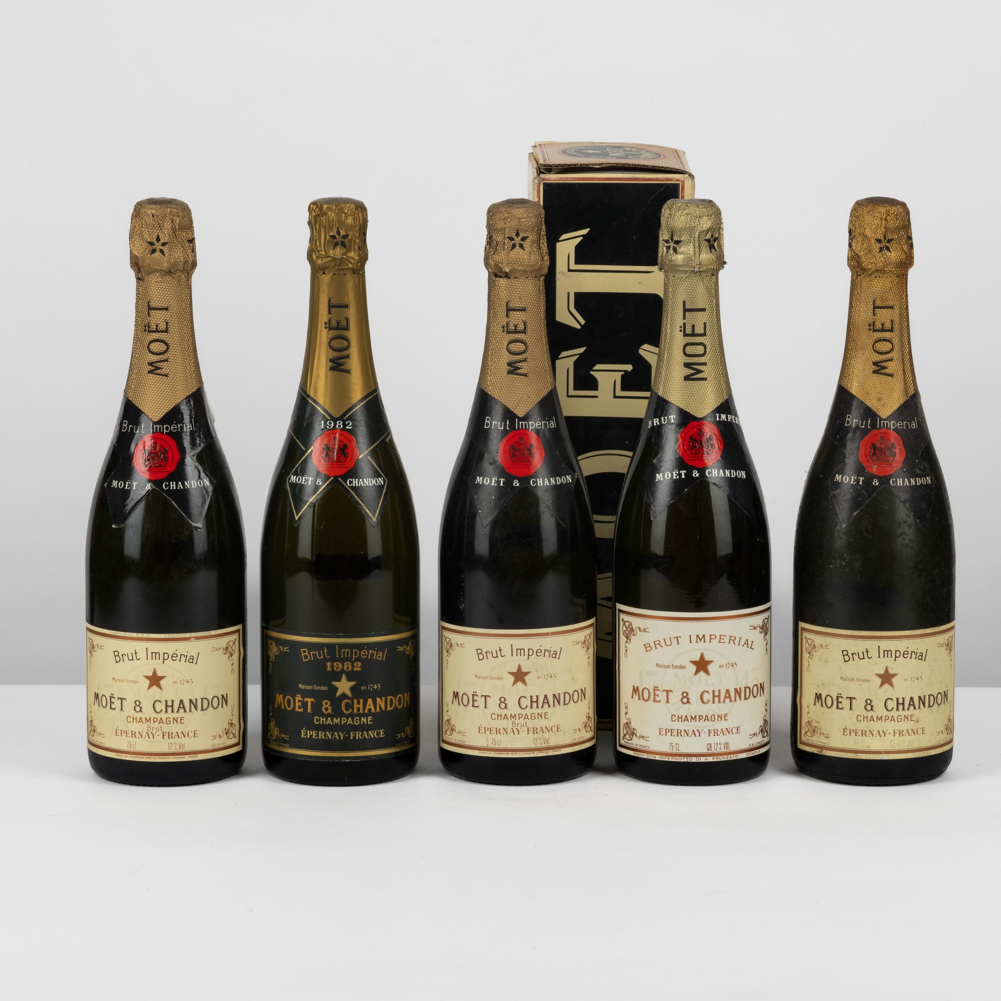 Moet & Chandon, Champagne 1982 e Brut Imperial