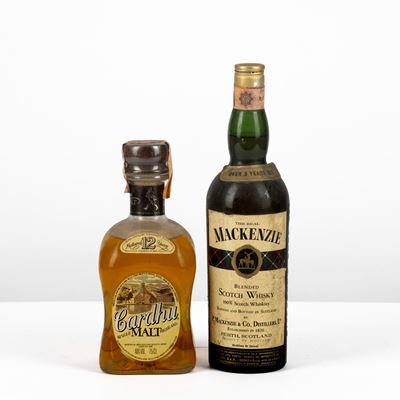 Cardhu e Mackenzie, Set di Whisky Single Malt e Blended Scotch