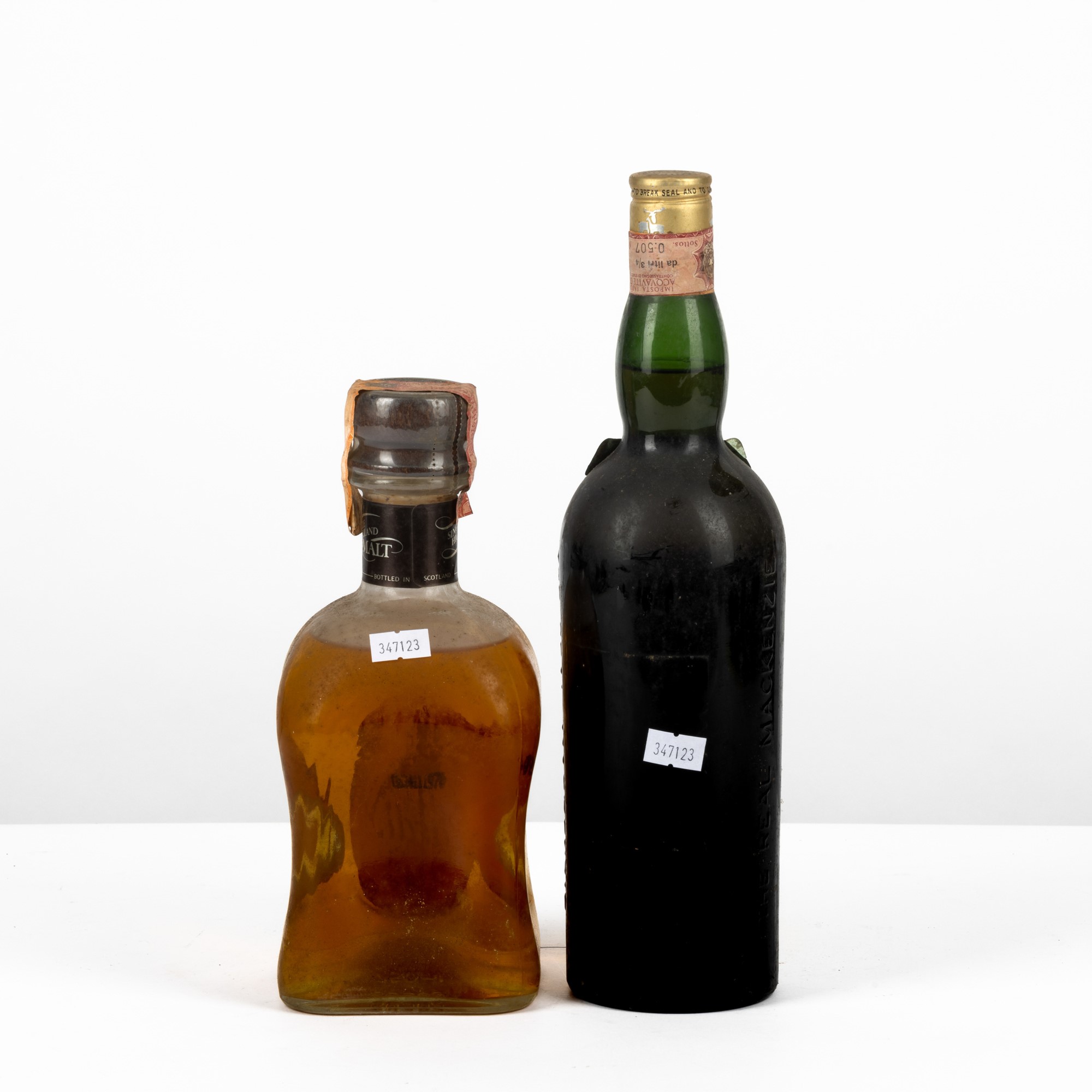 Cardhu e Mackenzie, Set di Whisky Single Malt e Blended Scotch