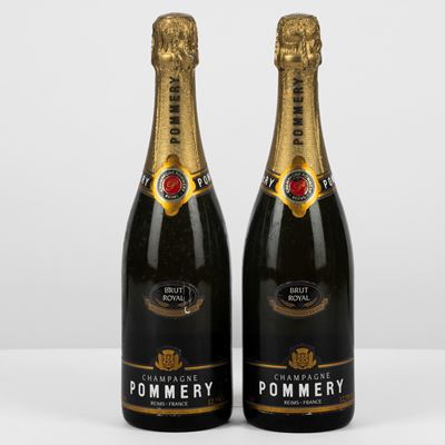 Pommery, Champagne Brut Royal in confezione da 2 bottiglie da 75 cl