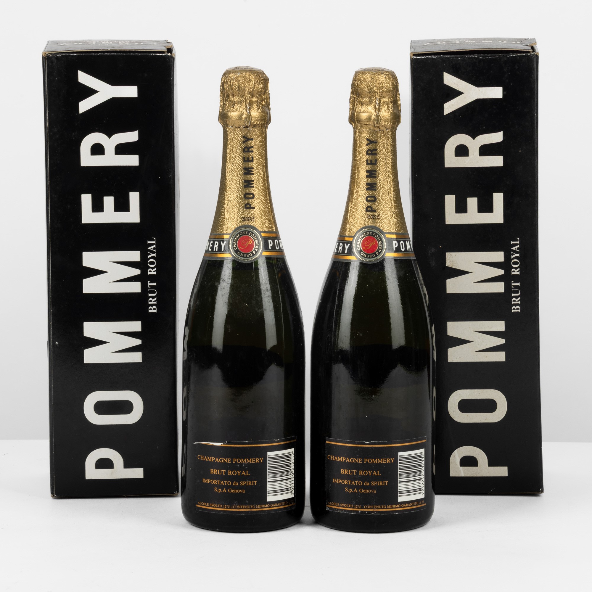 Pommery, Champagne Brut Royal in confezione da 2 bottiglie da 75 cl