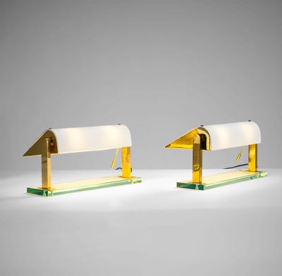 Due Lampade da Tavolo Mod. 408