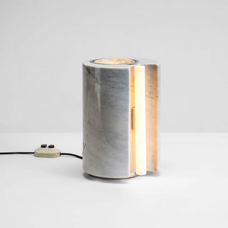 Roberto Gabetti, Aimaro Isola, Luciano Re e Guido Drocco : Lampada da tavolo  - Auction Design 200 - Cambi Casa d'Aste