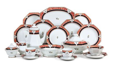 Servizio da Tavola “villa Hadrien” Francia, Limoges, Ancienne Manufacture Royal, 1991-1997