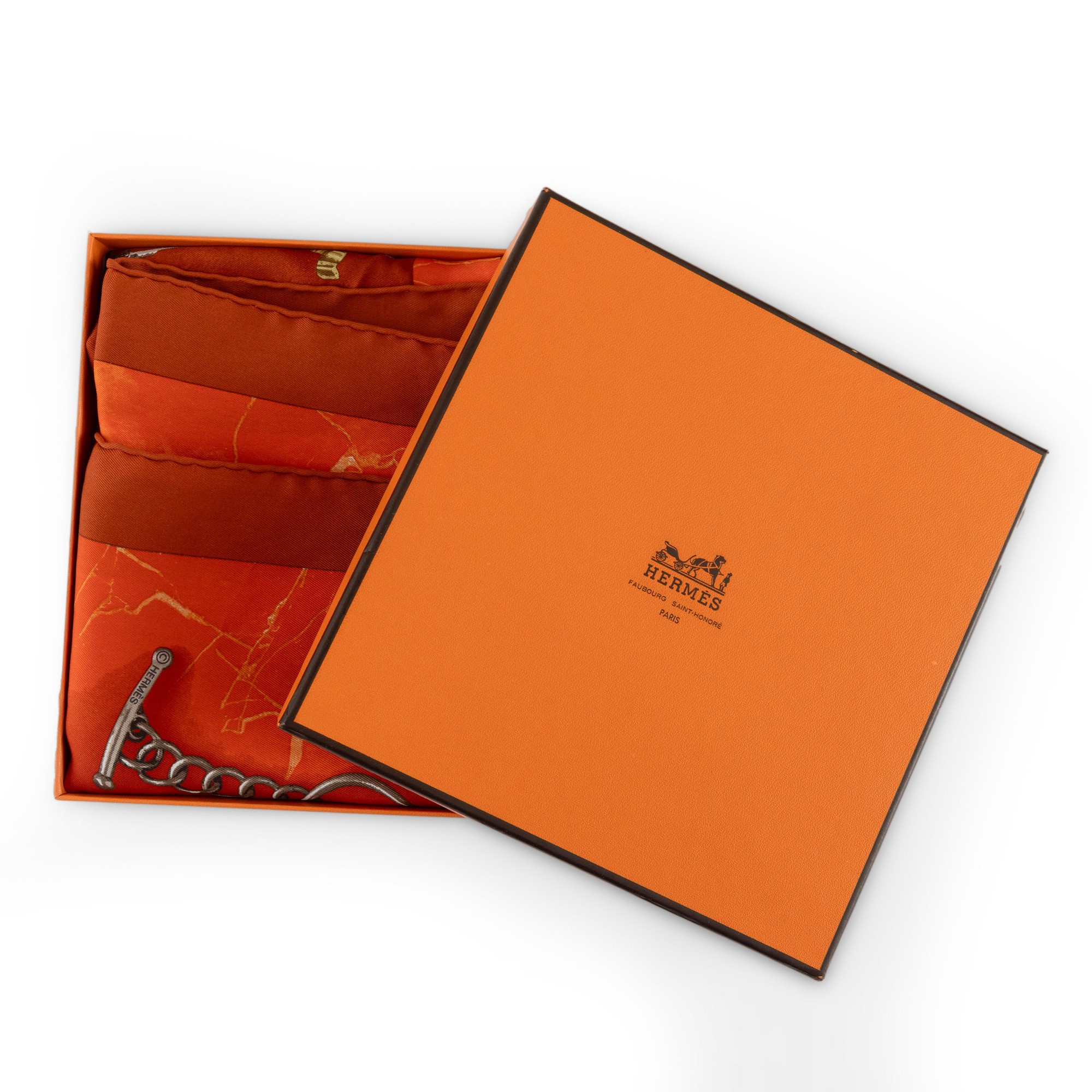 Hermès, Foulard "parures Equestres"