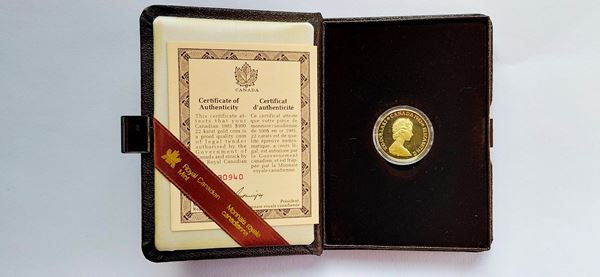 CANADA. ELISABETH II, 1952-2022. 100 Dollars 1981.